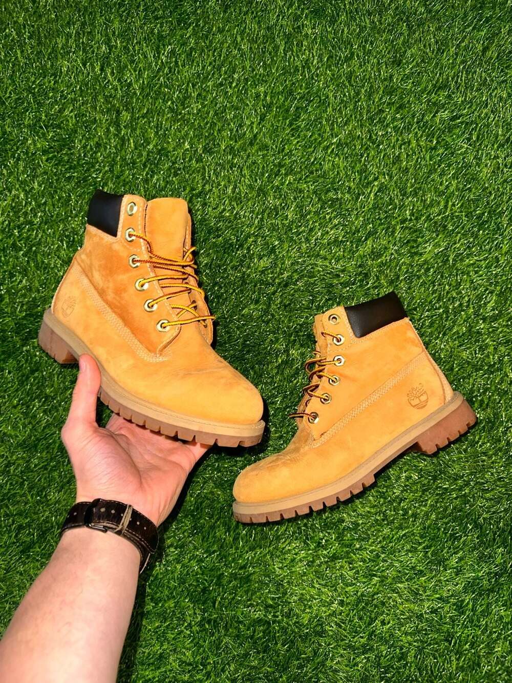 Timberland 6-Inch Premium Boots Wheat size US 4.5
